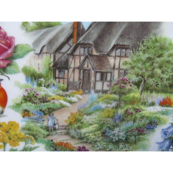 Reco English Country Garden And Dutch Country Garden 9 1/4" Plates Dot Barlowe - Picture 3 of 16